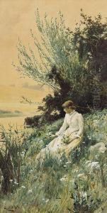 A Sunny Day by Alfred Glendening