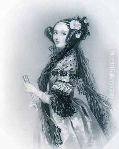 Augusta Ada King, Countess of Lovelace (1815-52), 1852 by Alfred-Edward Chalon