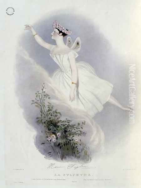 Marie Taglioni (1804-84) in 'La Sylphide', 1836 - view 1