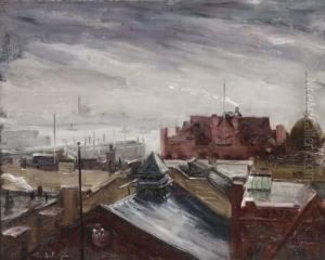 Rooftops, Hoboken by Hendrik Glintenkamp