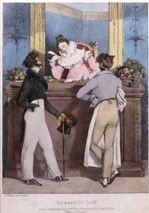 La Dame du Cafe, 1820 by John James Chalon