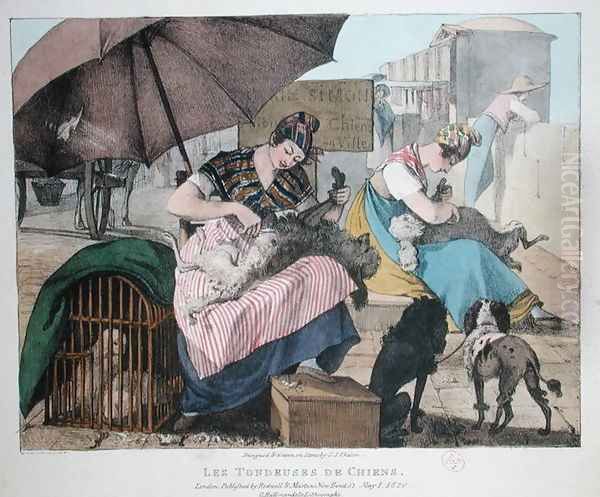 The Dog Groomers, 1820 - view 1
