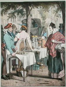 The Brioche Seller, 1821 by John James Chalon