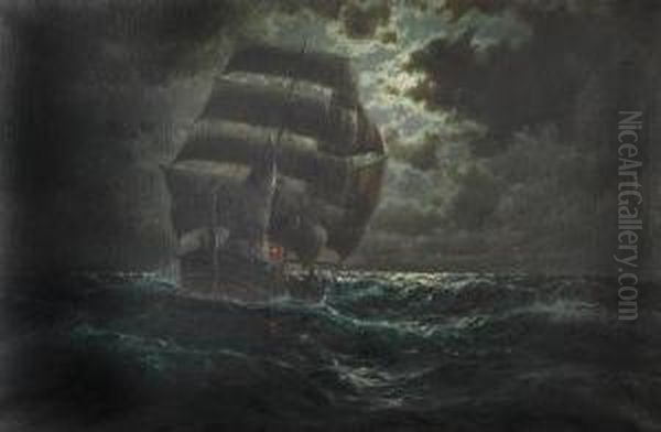 A Barque In The Moonlight. - view 1