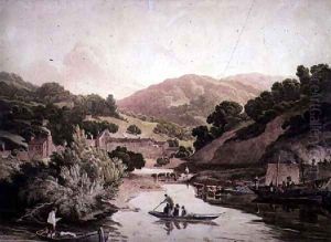 River Scene in Devonshire by John James Chalon