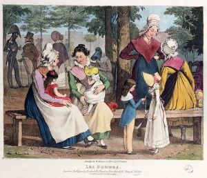 The Nannies, 1820 by John James Chalon