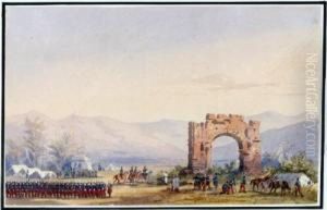 Franzosisches Militarlager by Gaspard Gobaut