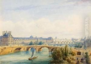 Le Pont Royal by Gaspard Gobaut