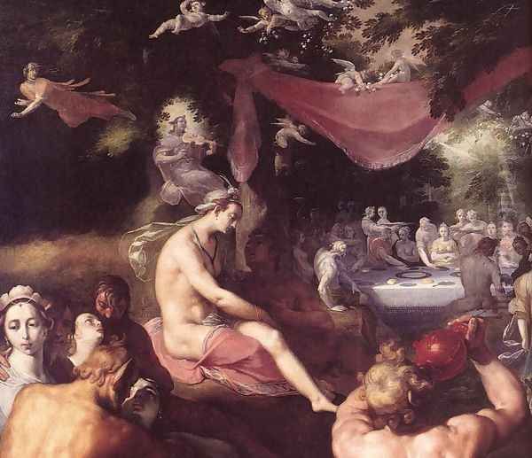 The Wedding of Peleus and Thetis (detail 3) 1593 - view 1