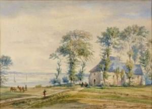 Paysage, Vu De La Chapelle Au-dessus D'honfleur