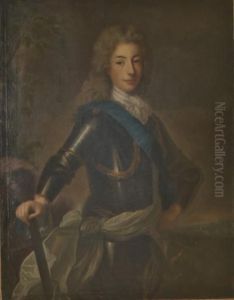 Portrait D'un Jeune Prince En Cuirasse