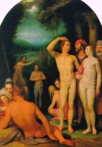 The Baptism of Christ by Cornelis Cornelisz Van Haarlem