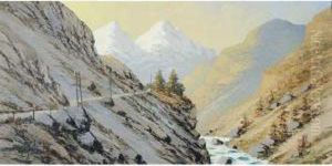 Oisans, La Route De La Berarde Et Le Veneon
