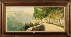 La Route Des Grands Goulets. by Pierre Gobert