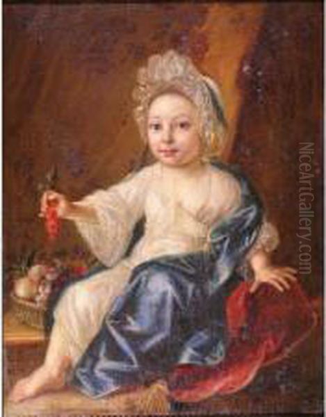 L'enfant A La Corbeille De Fruits - view 1