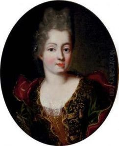 Portrait Of A Noblewoman, Half-length; And A Companion Portrait Of A Noblewoman