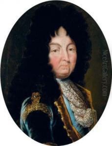 Portrait Of Louis Xiv Of France