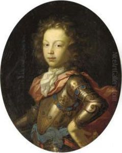 Portrait Of A Young Gentleman by Pierre Gobert