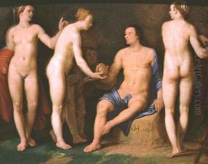The Judgement of Paris, 1624 by Cornelis Cornelisz Van Haarlem
