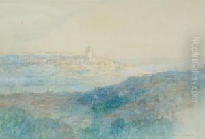 Galata From The Aqueduct Of Valens by Warwick Goble