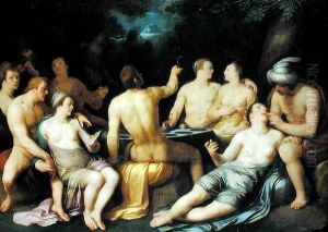 The Corruption of the World Before the Flood, 1619 by Cornelis Cornelisz Van Haarlem