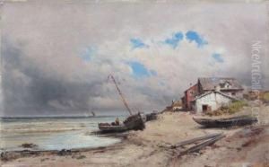 Le Retour Des Pecheurs by Alfred Godchaux