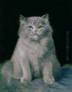 Study of a cat by Lilian Cheviot