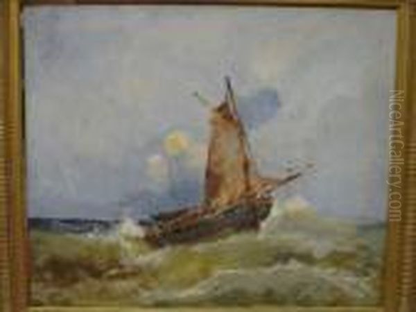 Voilier Dans La Tempete - view 1