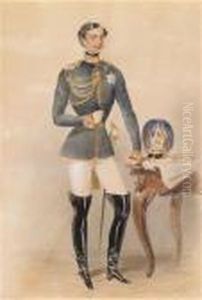Bildnis Eines K.k. Feldmarschalls In Ordensgeschmuckter Uniform