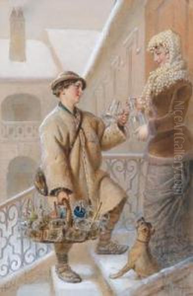 A Salesman Of Glass Ware - view 1