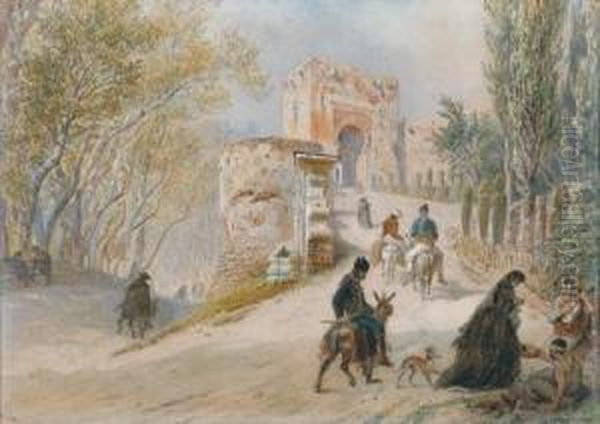 A Moorish Gate In The South Of Spain - view 1