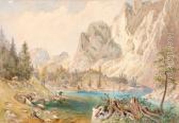 Gruner See Im Tragoserthal - view 1