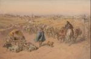 Via Appia by Carl Goebel