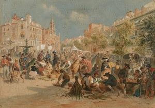 Market Place, Valencia - view 1