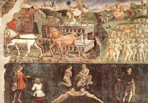 Allegory of May- Triumph of Apollo (detail) 1476-84