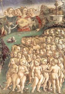 Allegory of May- Triumph of Apollo (detail 2) 1476-84