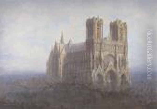 Rheims Cathedral - view 1
