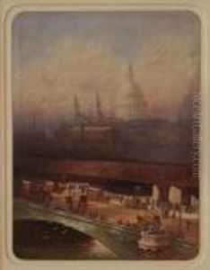 Blackfriars Bridge by Frederick E.J. Goff