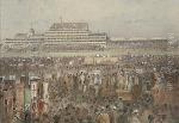 Derby Day, Epsom - view 1