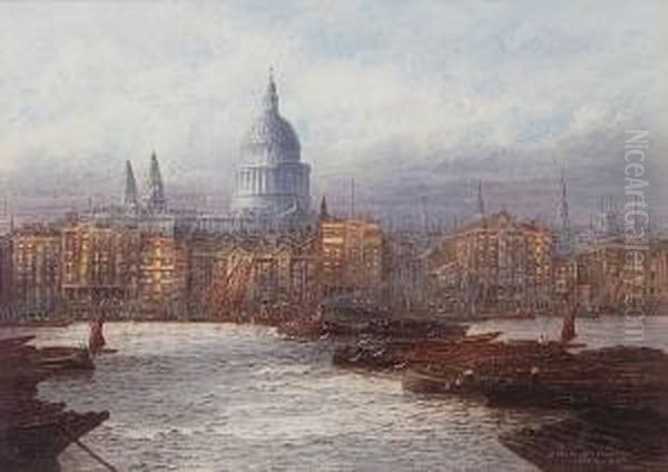 St Paul's Cathedral From Bankside - view 1