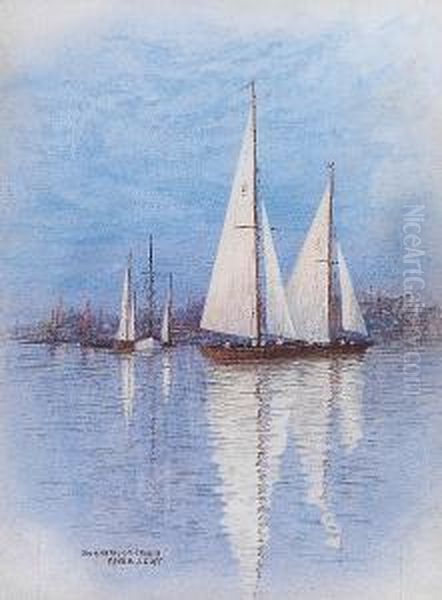 Sailing Boats At Burnham On Crouch - view 1