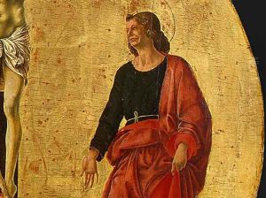 The Crucifixion (detail 2) after 1470 by Francesco Del Cossa
