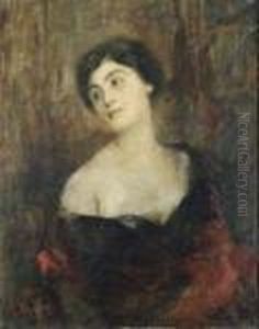 Testa Di Signora by Emilio Gola