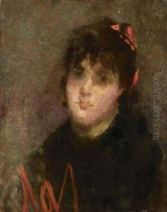 Ritratto Di Fanciulla - (1880)