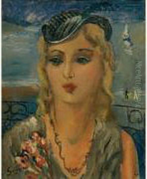 "femme Au Bibi". - view 1