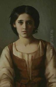 Young Italian Girl by Vittorio Matteo Corcos