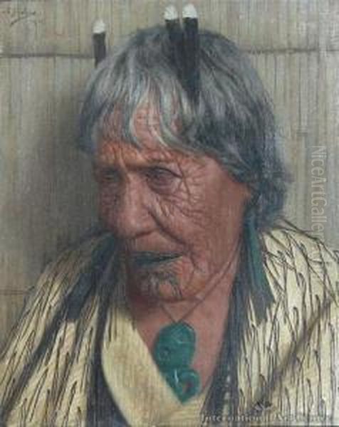 Te Aitu Te Irikau - An Arawa Chieftainess - view 1