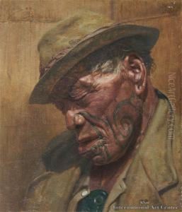 Hori Pokai - Sleep, 'tis A Gentle Thing by Charles Frederick Goldie