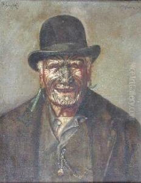 Portrait Study Of A Maori - view 1