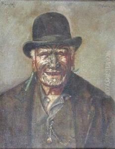 Portrait Study Of A Maori by Charles Frederick Goldie